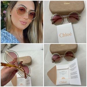 Chloe Round Sunglasses AUTHENTIC